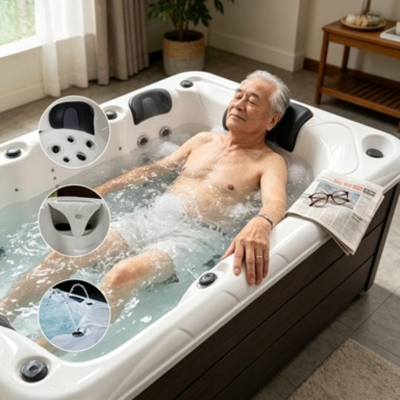 Hot Tub - Banheira de Hidromassagem Acrílica Spa Jacuzzi