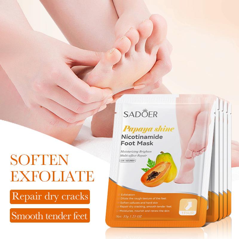 1 Par de Máscaras para os Pés  - Foot Spa avaliação e preço