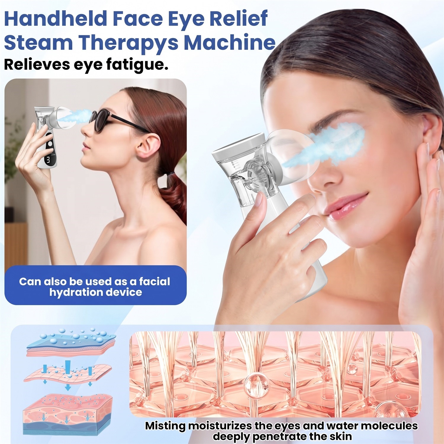 Umidificador Nano para Olhos,  - Face Steamer avaliação e preço