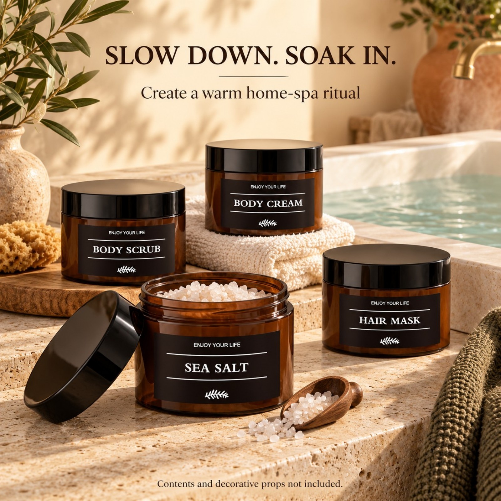 3 Potes de Armazenamento para  - Bath Salts avaliação e preço