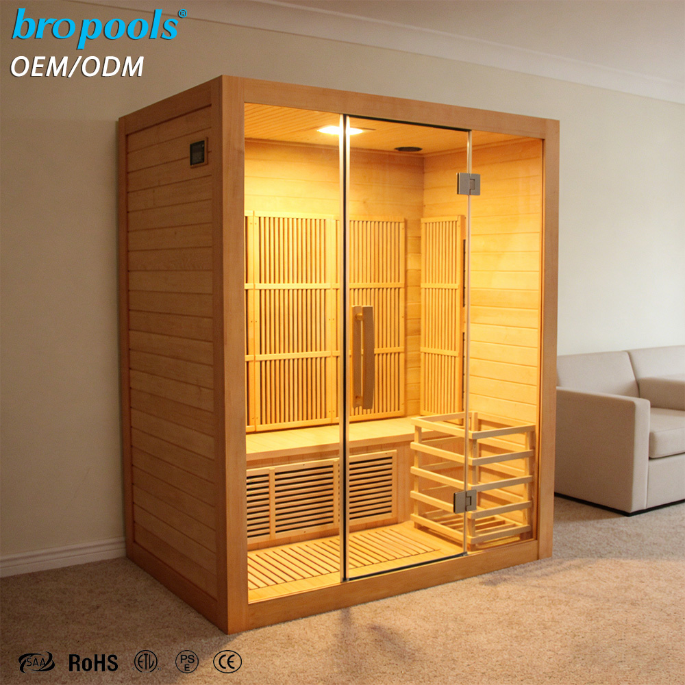 Cabine de sauna moderna em mad - Spa Wellness Gym avaliação e preço