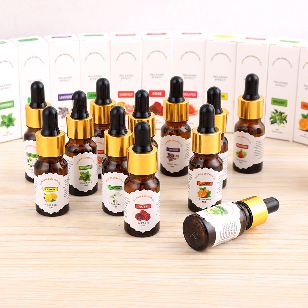 Óleo essencial puro de 10 ml,  - Aromatherapy Diffuser avaliação e preço