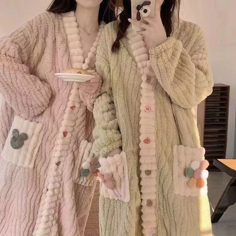 Feminino acolchoado engrossado - Bathrobe avaliação e preço
